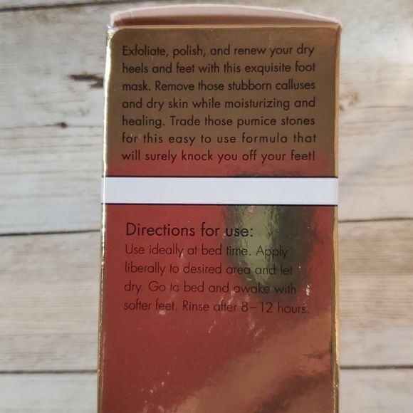 NEW Whish Exfoliating Foot Mask Coconut & Verbena - Picture 3 of 6